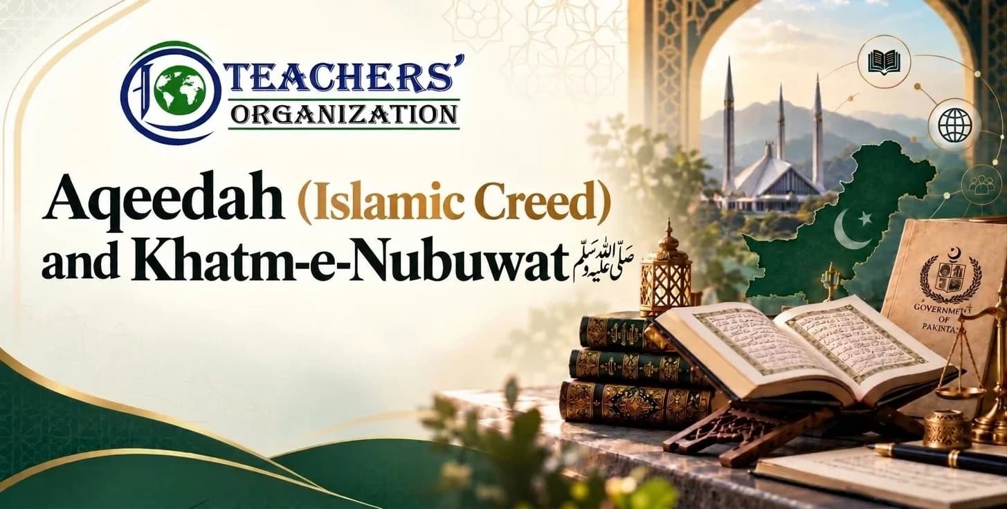 Aqeedah (Islamic Creed) And Khatm-e-Nubuwat ﷺ